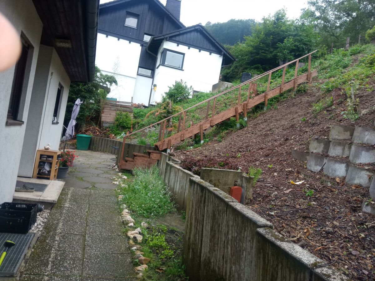 Apartment Ferienwohnung am Sonnenhang: Erdgeschoss - Outdoor photo 2