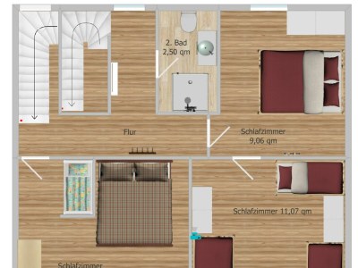 Apartment 7-Bett-Ferienhaus Bermeshof - Outdoor photo 13