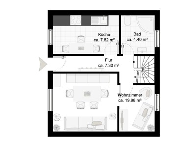 Apartment 5-Bett-Ferienwohnung  Dusche/WC, 3 Schlafräume - Outdoor photo 30