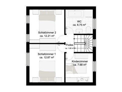 Apartment 5-Bett-Ferienwohnung  Dusche/WC, 3 Schlafräume - Outdoor photo 31