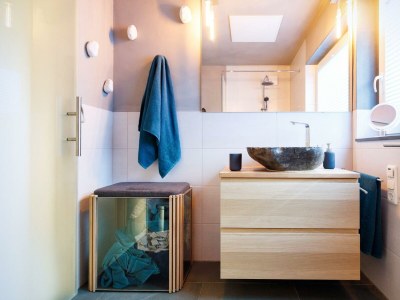 Apartment Blaues Ferienhaus, Dusche/WC, Terrasse bis 4 Pers. - Features photo 46