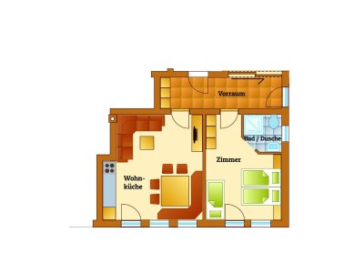 Apartment Deluxe Apartment mit 3 Schlafzimmer und Südbalkon - Outdoor photo 17