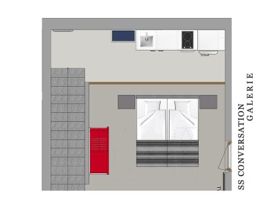 Apartment A LITTLE LESS CONVERSATION 43 m Doppelstöckig - Features photo 76