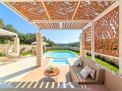 Holiday house Villa am Kournas-See mit privatem Pool - Outdoor photo 13