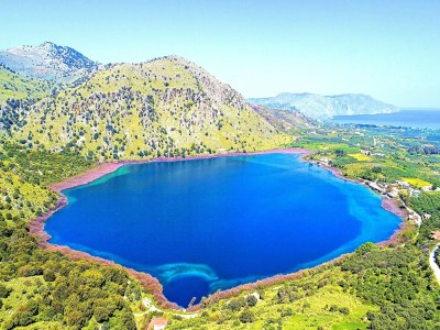 Holiday house Villa am Kournas-See mit privatem Pool - Environment photo 25