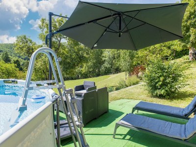 Holiday house Ferienhaus in Soturac mit Privatpool - Outdoor photo 13