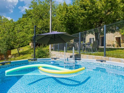 Holiday house Ferienhaus in Soturac mit Privatpool - Outdoor photo 16