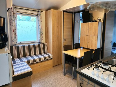 caravan Mobile Home with Plancha & Pool Access - Features photo 9