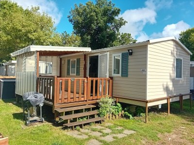 Chalet Mobile Home in Saint Jean near Sea Beach - Outdoor photo 7