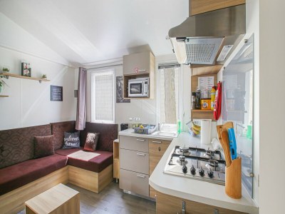 Chalet Mobilheim in Saint-Jean nahe Strand & Pool - Features photo 14