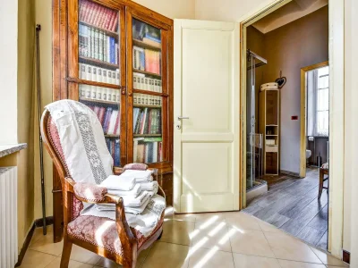 Cottage Großzügiges Herrenhaus mit Garten und Bibliothek - Features photo 22