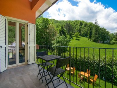Holiday house Villa in Borgo Pace mit Privatpool - Outdoor photo 5