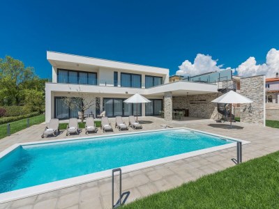 Holiday house Villa in Novigrad mit Pool und Meerblick - Outdoor photo 13