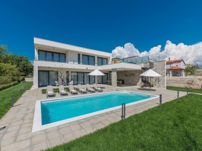 Holiday house Villa in Novigrad mit Pool und Meerblick - Outdoor photo 17