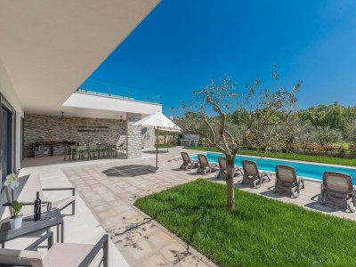 Holiday house Villa in Novigrad mit Pool und Meerblick - Outdoor photo 18