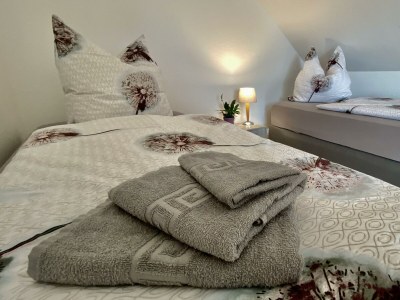 Apartment 6-Bett-Ferienhaus Dusche/WC, 3 Schlafräume - Features photo 9