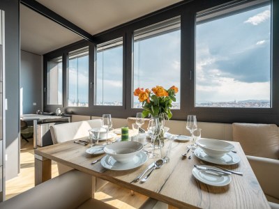 Apartment Skyflats Vienna Black View - Features photo 7