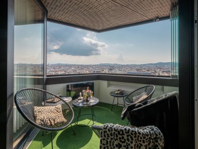 Apartment Skyflats Vienna Black View - Features photo 12