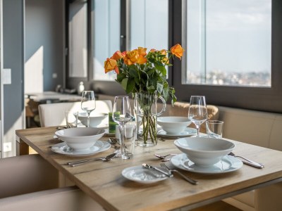 Apartment Skyflats Vienna Black View - Features photo 14