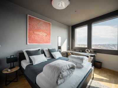 Apartment Skyflats Vienna Black View - Features photo 15