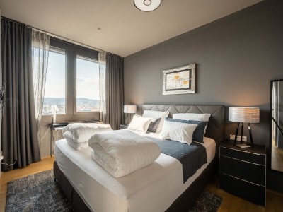 Apartment Skyflats Vienna Black View - Features photo 16