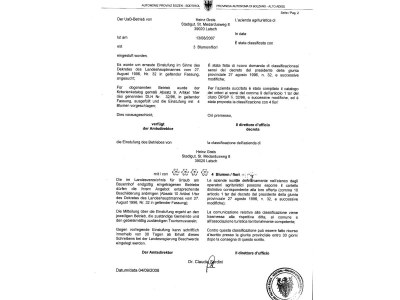 Holiday apartment Golden Delicious - Bauernhof Stadlgut - Document photo 40