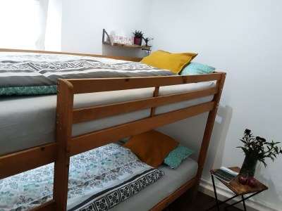 Apartment Ferienhaus, Dusche und Bad, WC, 2 Schlafräume - Features photo 21