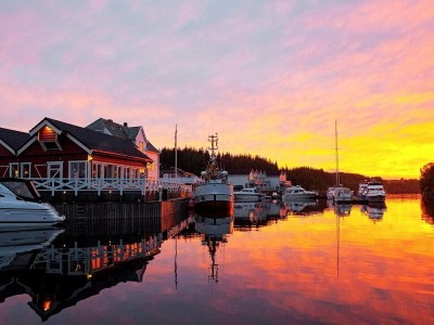 Holiday house 6 Personen Ferienhaus in Austrheim - Holiday house