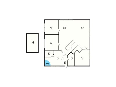 Holiday house 8 Personen Ferienhaus in Nørre Nebel - Document photo 41