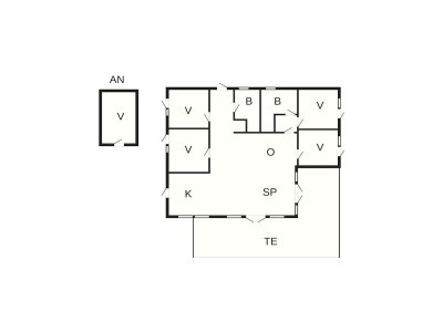 Holiday house 8 person holiday home in Knebel - Document photo 41