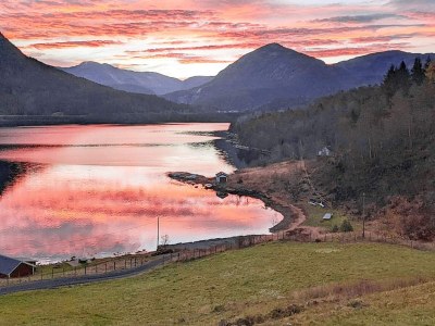 Holiday house 8 person holiday home in Austefjorden - Outdoor photo 4