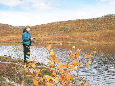 Holiday house 6 person holiday home in Skorovatn - Outdoor photo 3