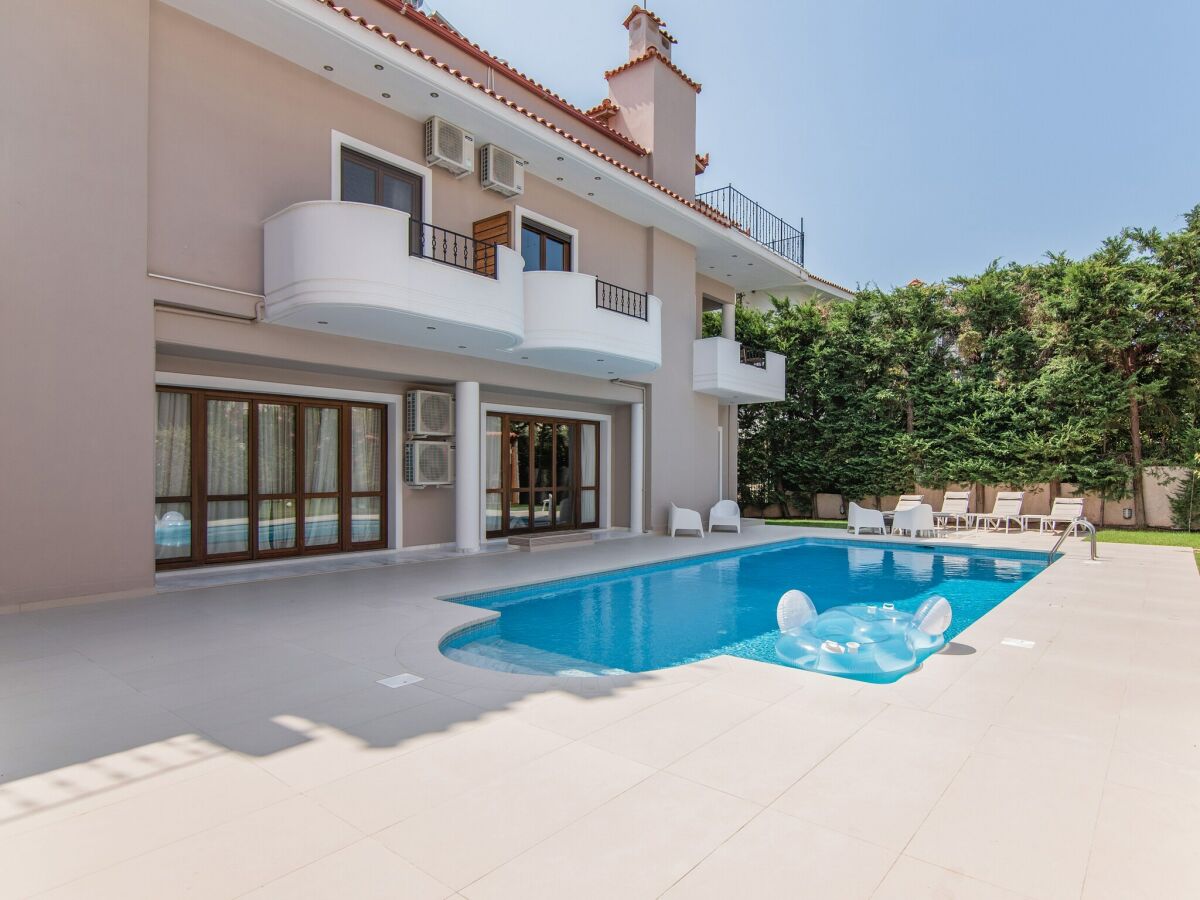 Villa Luxuriöse Villa mit Pool in Anavissos - Outdoor photo 4