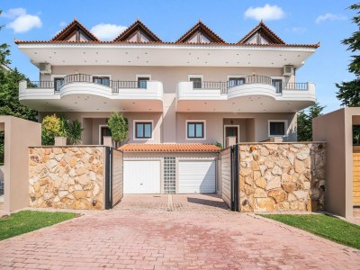Villa Luxuriöse Villa mit Pool in Anavissos - Outdoor photo 2