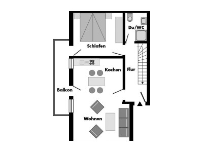 Apartment Ferienwohnung Panorama mit Galerie - Features photo 20