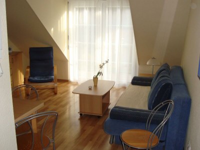 Apartment Ferienwohnung, Dusche, WC, Flussblick - Features photo 22