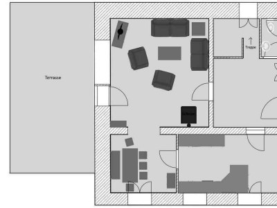 Apartment Ferienhaus, Dusche und Bad, WC, 3 Schlafräume - Outdoor photo 2