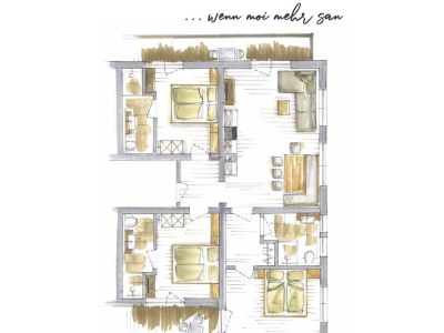 Apartment Apartment C /4 Raum/3x Dusche, WC bis 9 Personen - Features photo 17