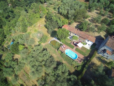 Holiday house Ferienhaus in Lucca mit Pool und Talblick in Colognora - Holiday house