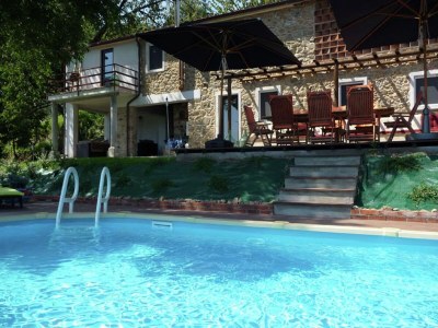 Holiday house Ferienhaus in Lucca mit Pool und Talblick - Outdoor photo 4