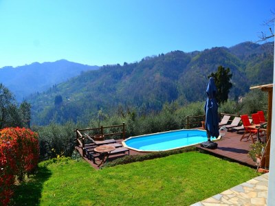 Holiday house Ferienhaus in Lucca mit Pool und Talblick - Outdoor photo 13