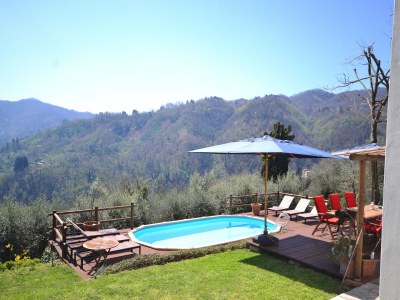 Holiday house Ferienhaus in Lucca mit Pool und Talblick - Outdoor photo 14
