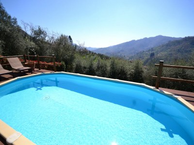 Holiday house Ferienhaus in Lucca mit Pool und Talblick - Outdoor photo 16