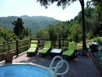 Holiday house Ferienhaus in Lucca mit Pool und Talblick - Outdoor photo 37