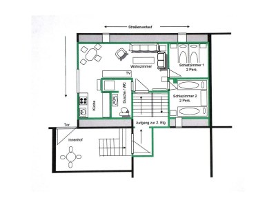 Apartment Ferienwohnung 3 -" Silvaner" - Features photo 14