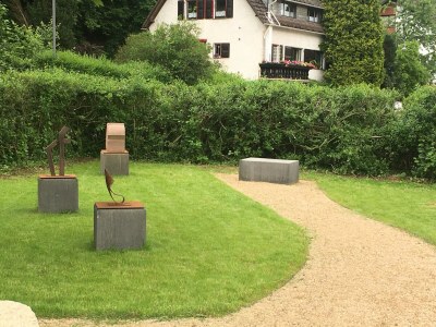 Apartment Exklusives 2-Bett-Ferienhaus im Skulpturengarten - Outdoor photo 19