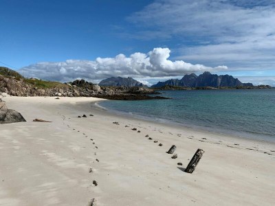 Holiday house 7 Personen Ferienhaus in Bøstad-By Traum - Outdoor photo 15