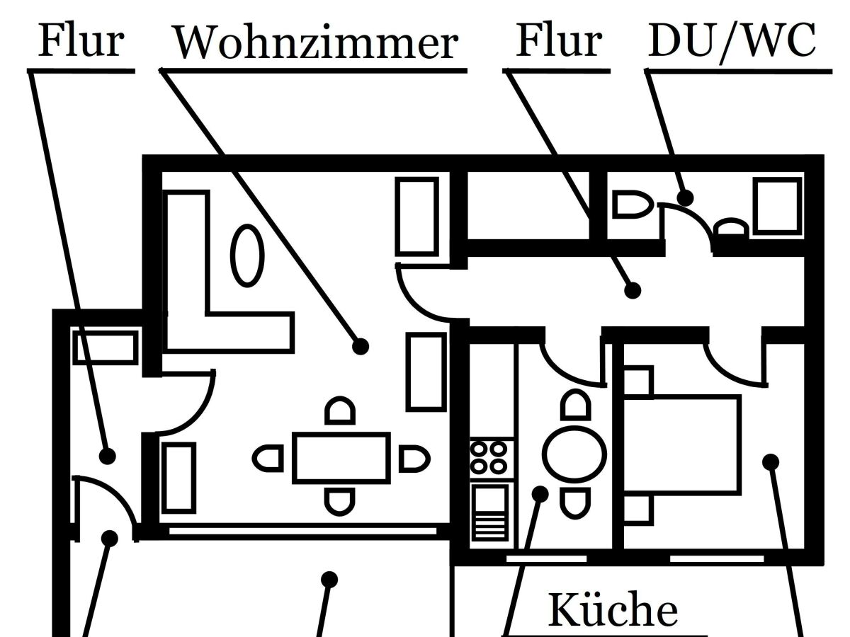 Apartment Appartement/Fewo, Dusche, WC - Outdoor photo 5