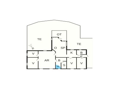 Holiday house 10 Personen Ferienhaus in Væggerløse-By Traum - Document photo 44