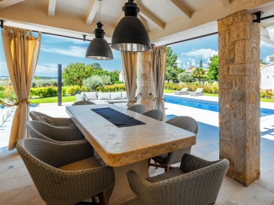 Villa with pool and sea view in Krk - Outdoor photo 5